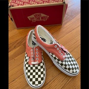 Men's Vans Checkerboard Sneakers-New!